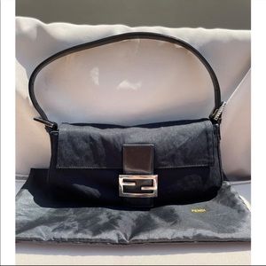 Fendi 1990’s Neoprene Mamma Baguette Bag